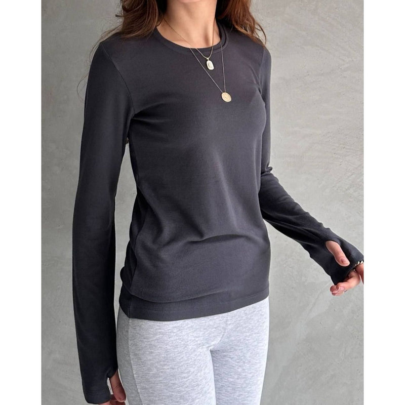 Womens comfort long sleeve t-shirt Modal style 4431